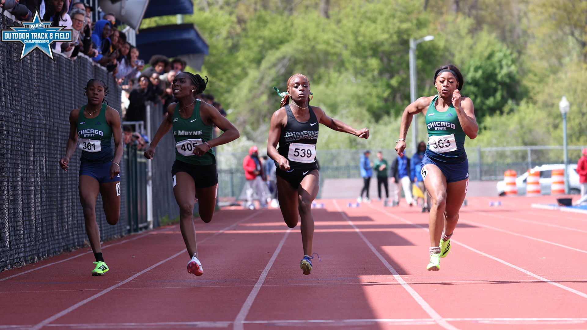 Christine Manneh at the 2026 NEC Outdoor Championships
