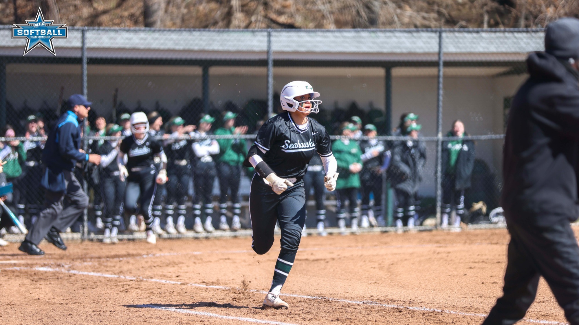 Geanice Morales Rounding First