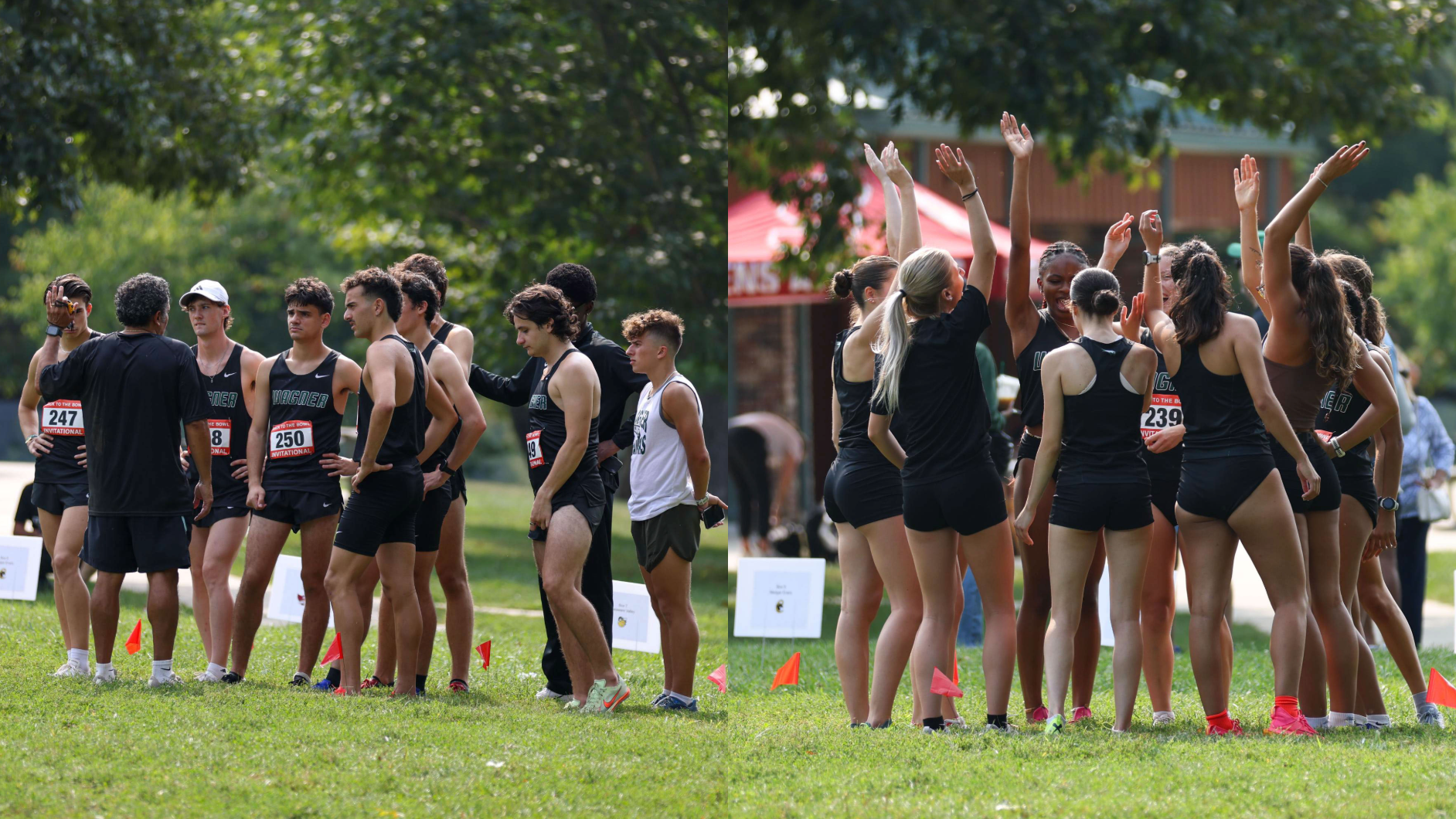 XC teams at Back to the Bowl 2025