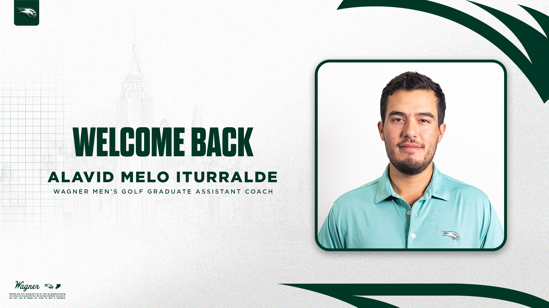 Alavid Melo Iturralde - Named as Men's Golf Assistant Coach