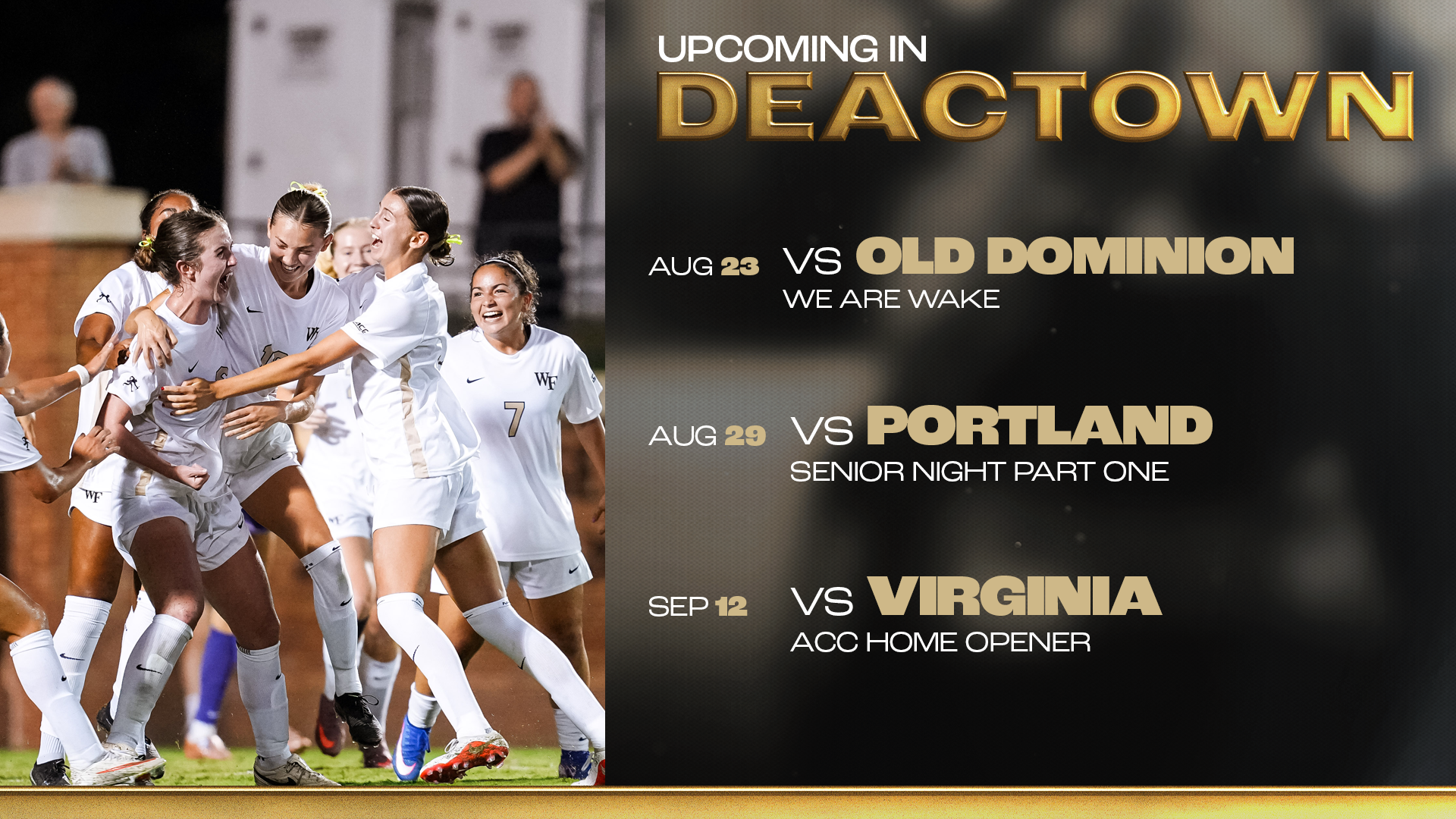 WSOC26 Upcoming in Deactown