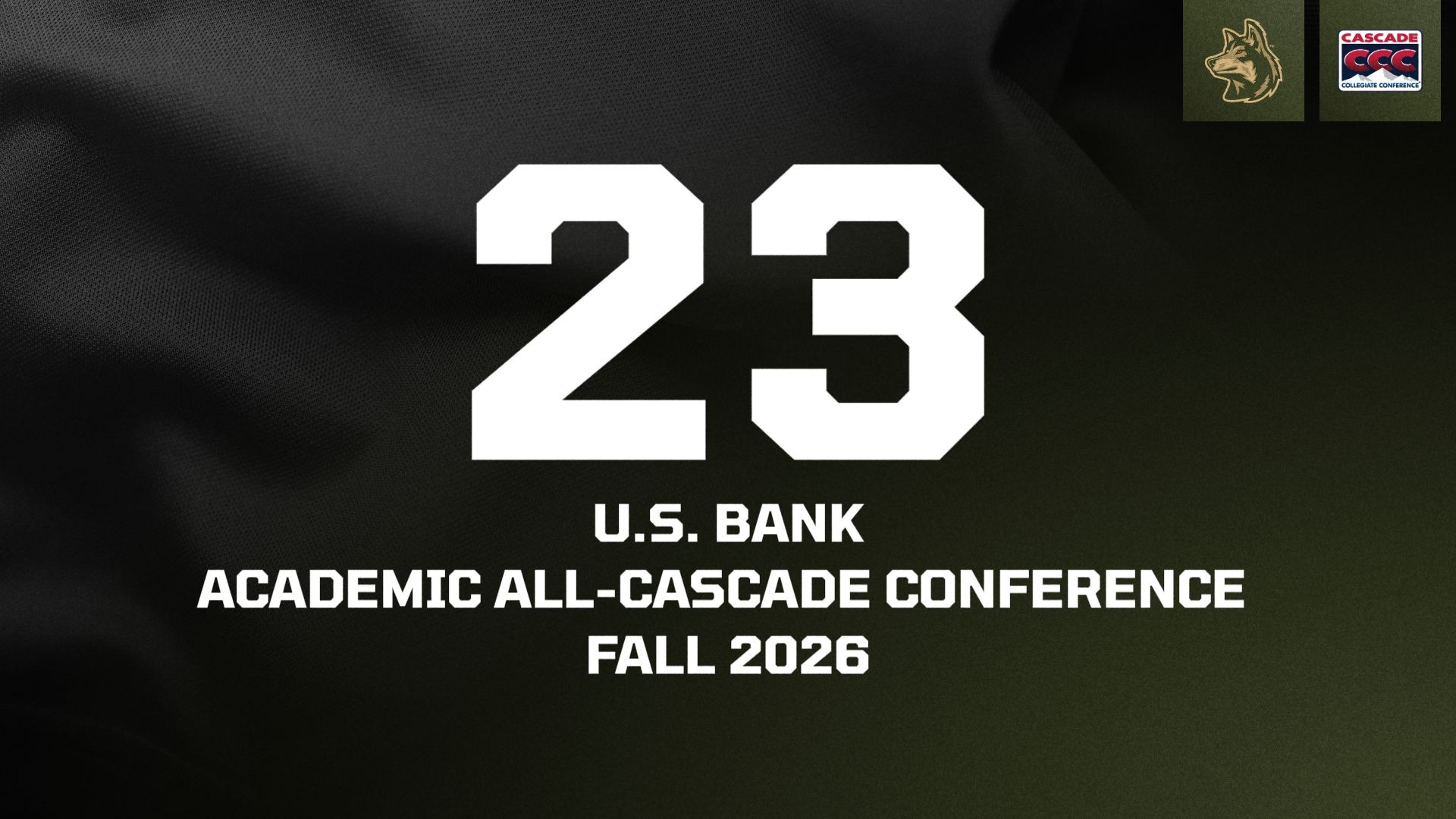 US Bank Academic All-Cascade Conference 