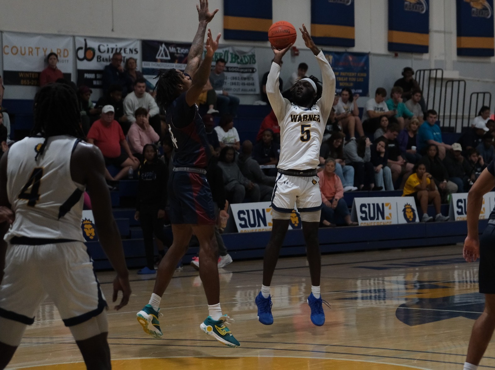 Warner Men's Basketball Takes Down The Warriors 6362 Warner