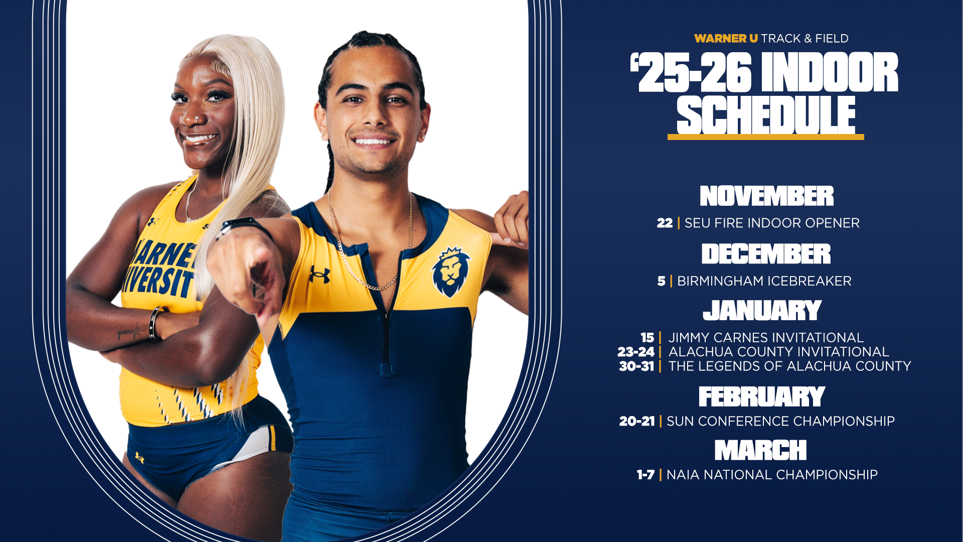 25-26 Indoor Schedule