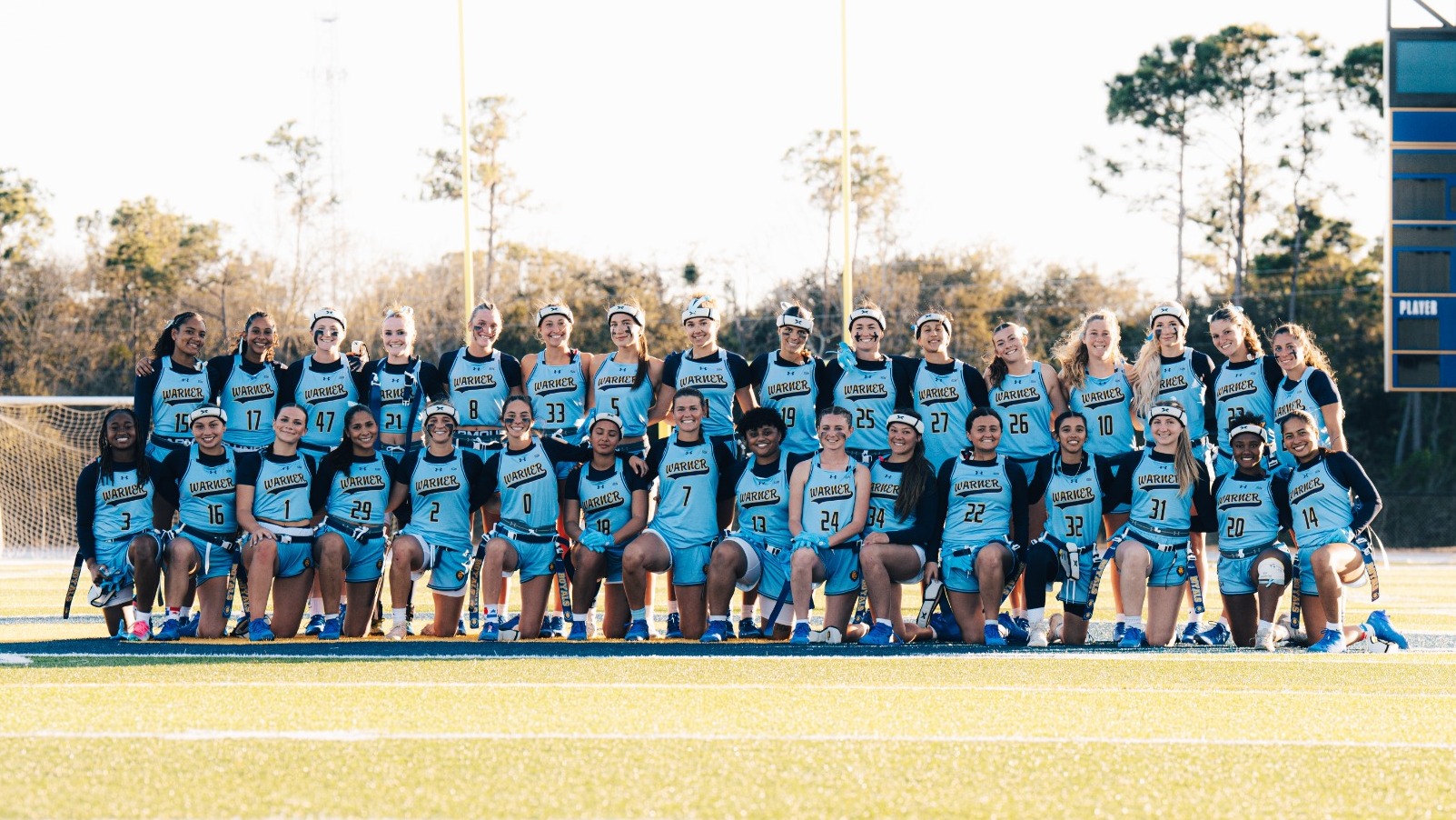 Flag Team Photo - Powder Blue