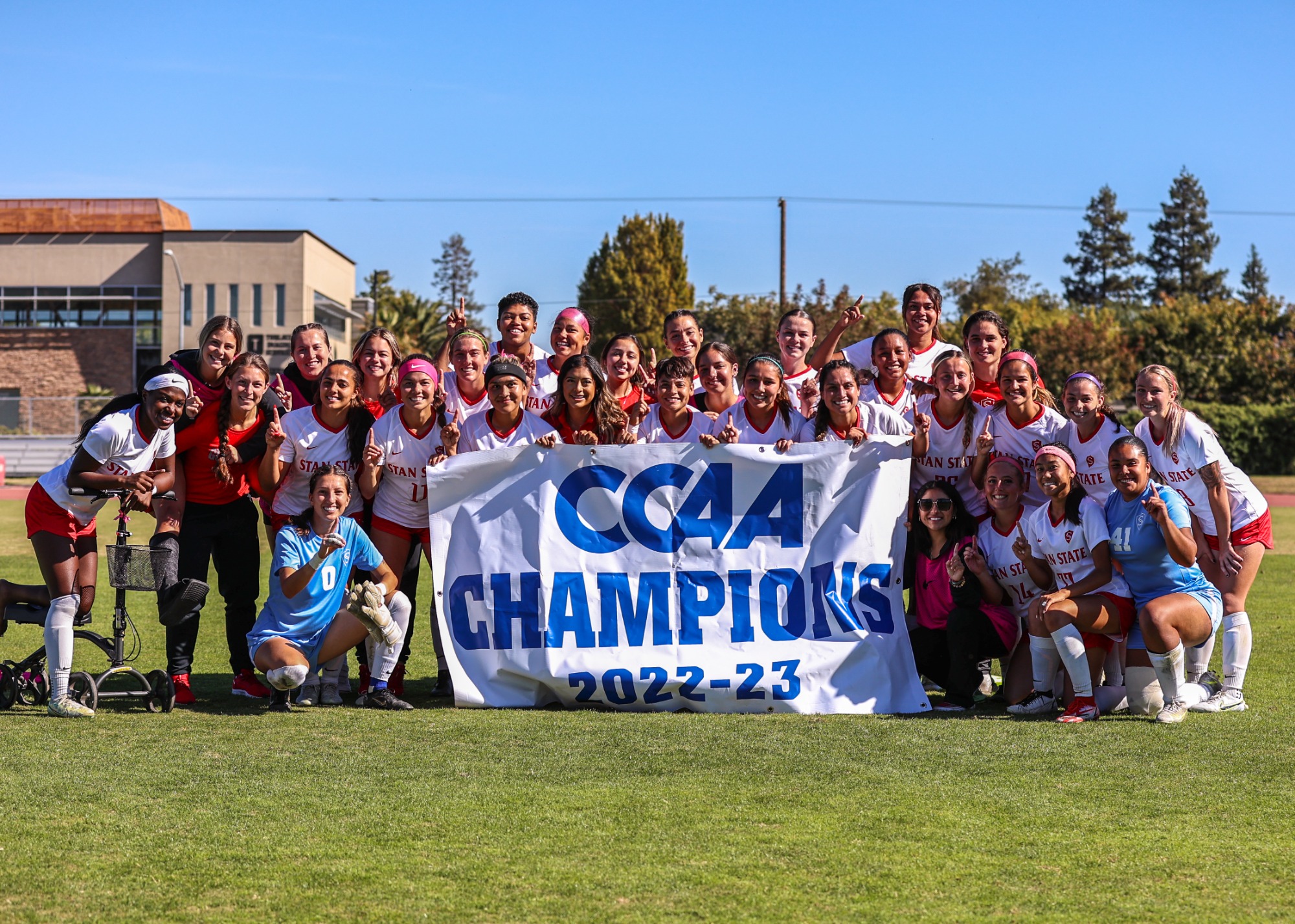 Warriors ComeFromBehind Victory Earns Stan State CCAA CoChampions