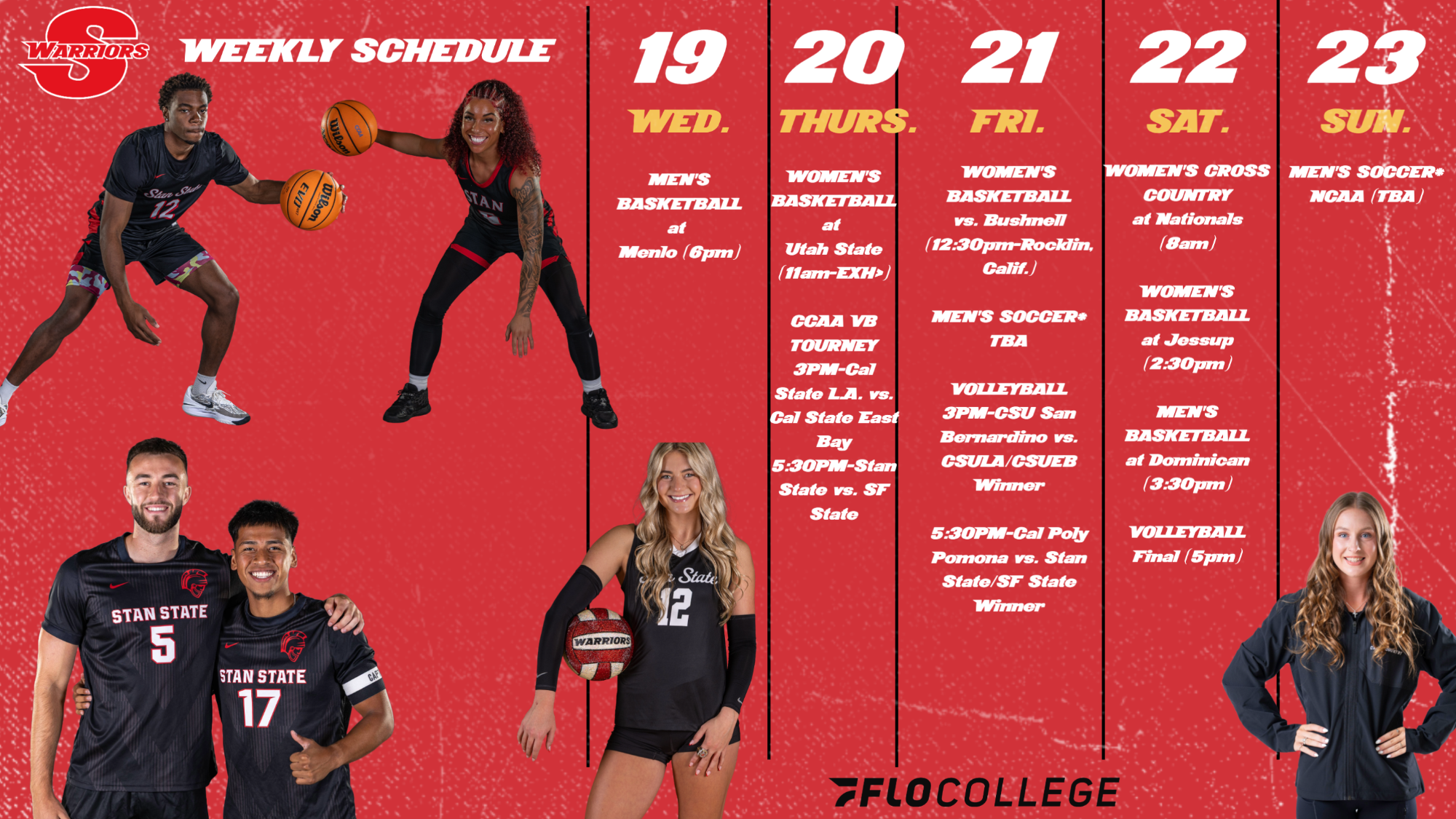 This Week in Warrior Sports