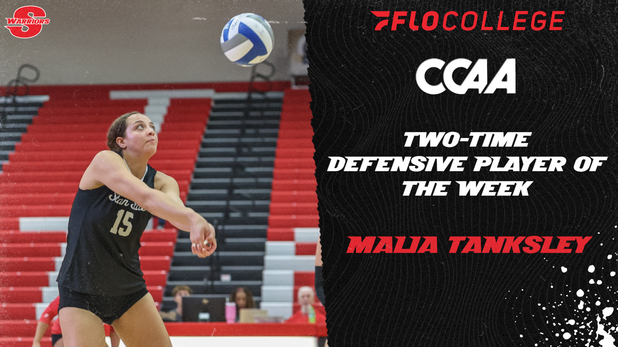 Malia Tanksley Two-Time FloCollege/CCAA Defensive Player of the Week