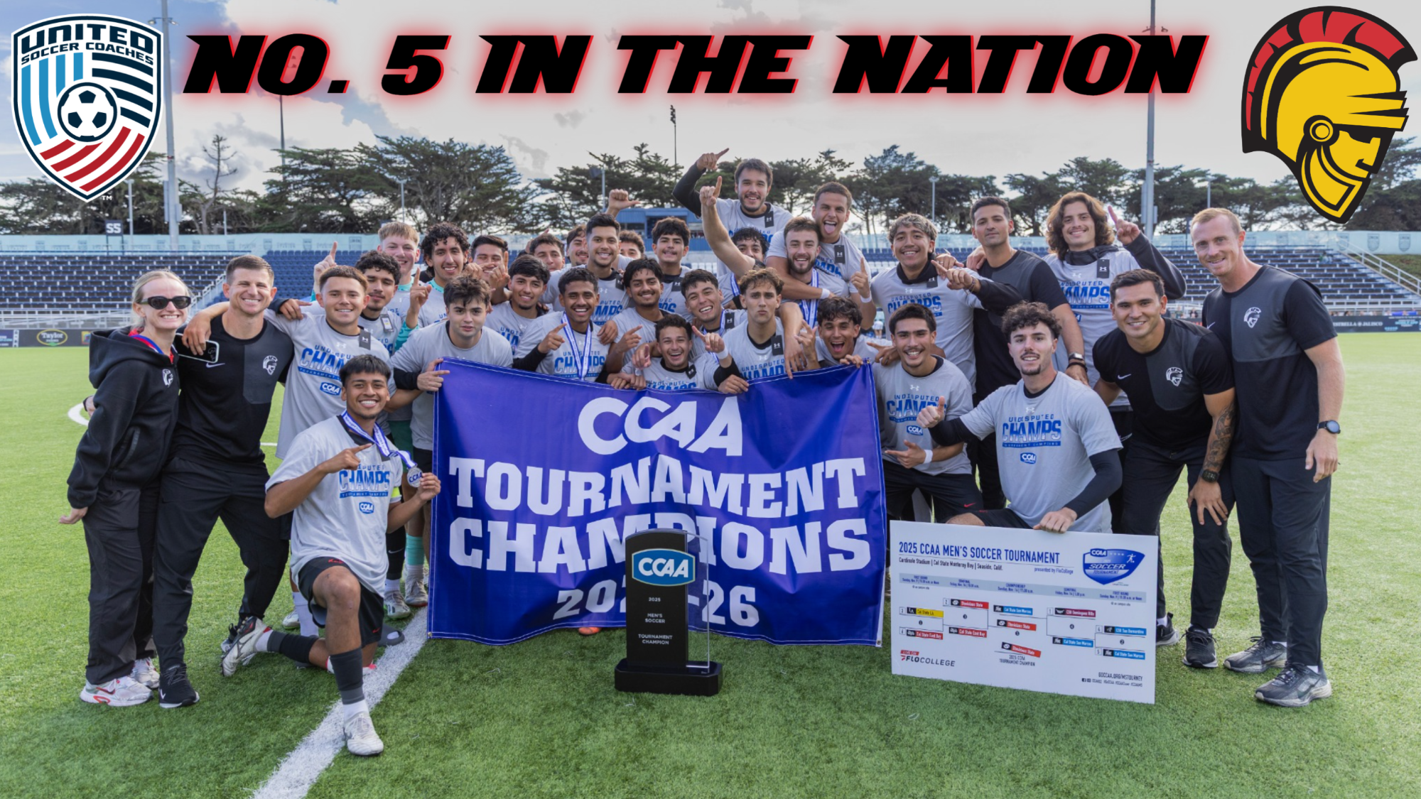 Men Soccer Finishes 5th in the Nation
