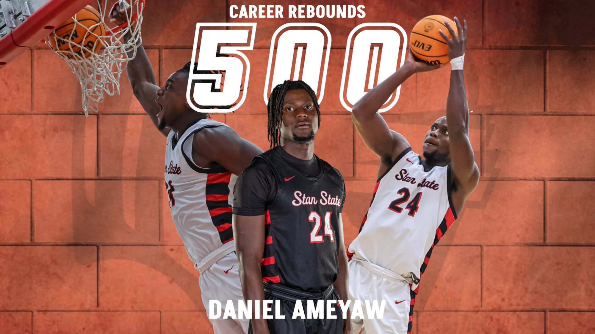 Daniel Ameyaw 500 Rebound Club