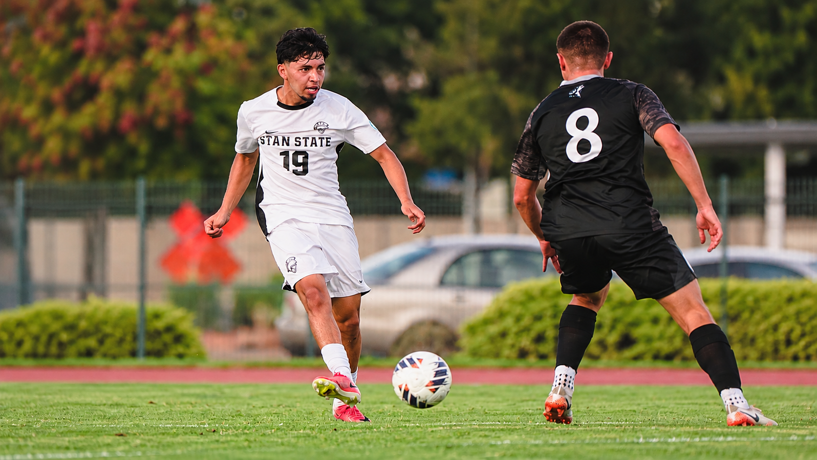 action shot of Kenneth Solares