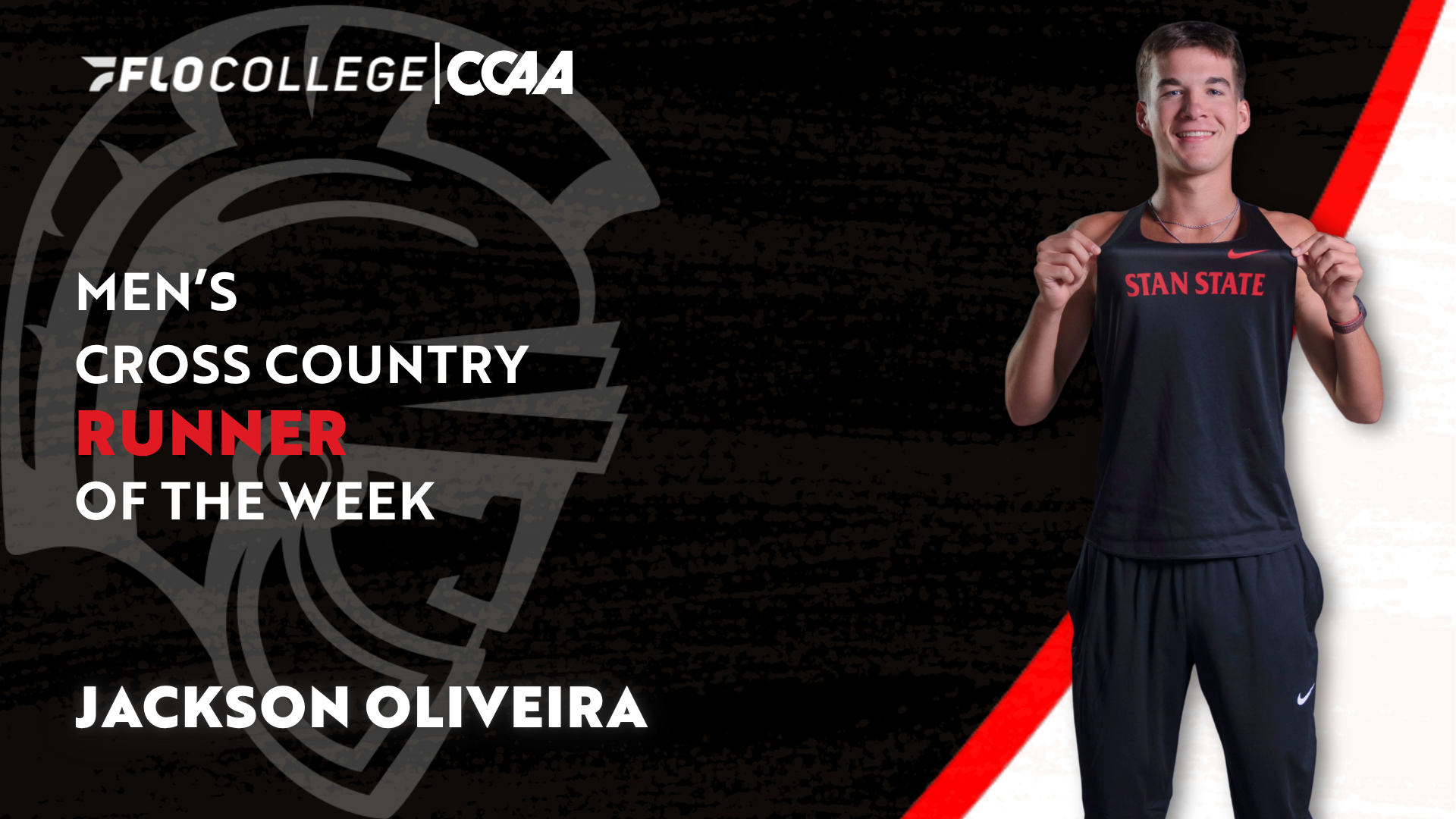 Photo of Jackson Oliveira FloCollege/CCAA Runner of the Week