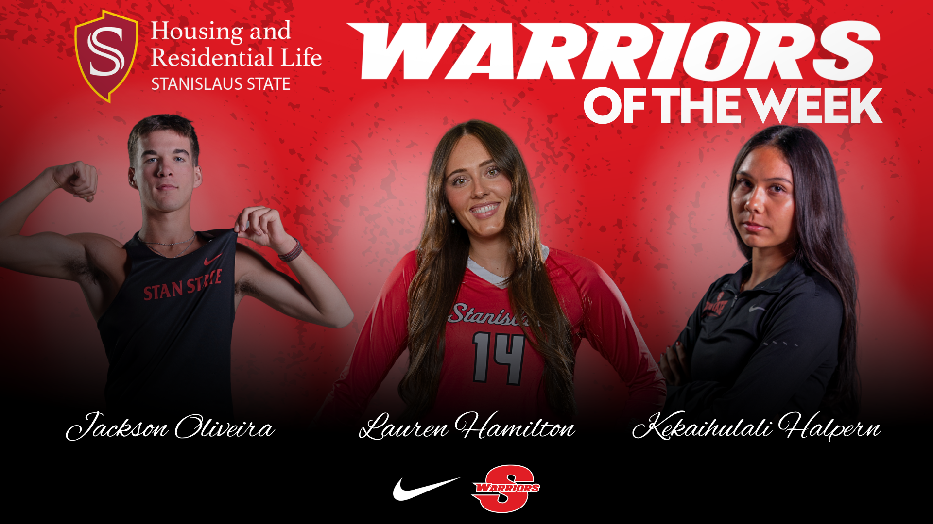 Photos of this weeks' Warrior of the Week