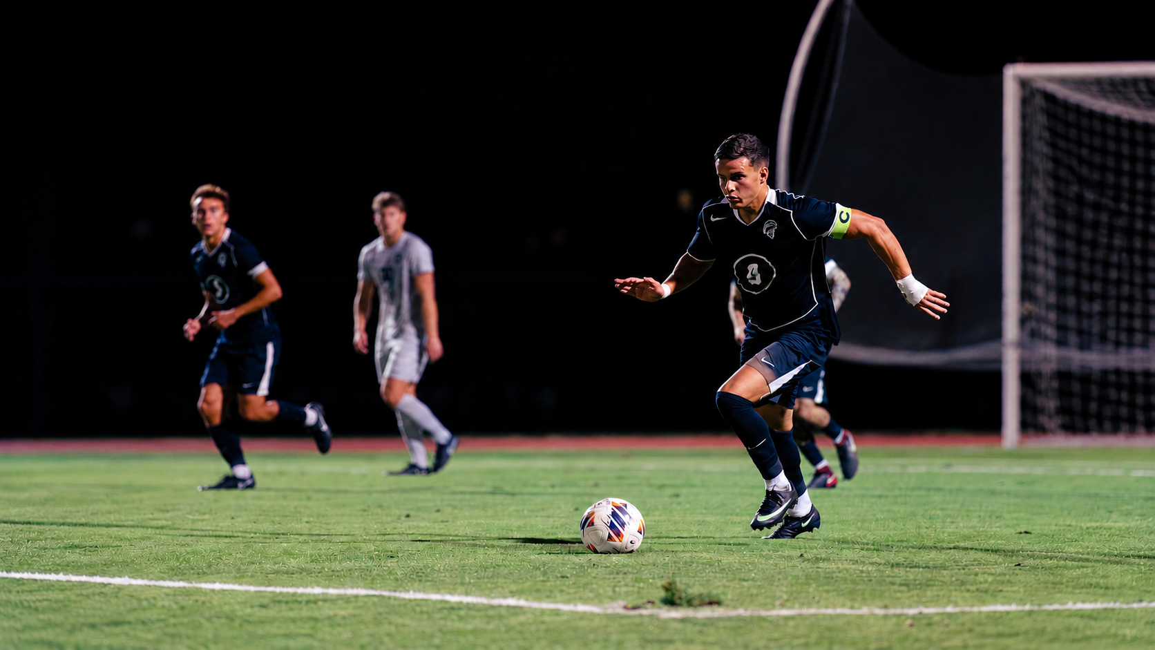 action shot of Gerardo Flores