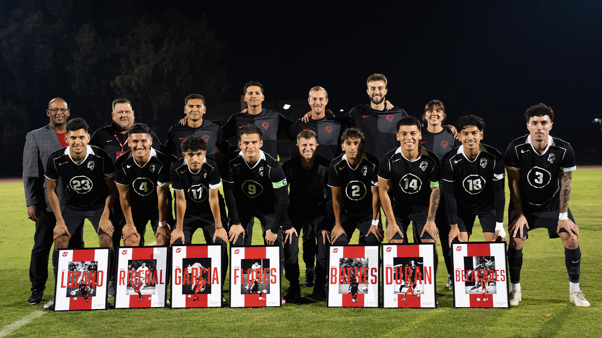 Men's Soccer seniors  photo
