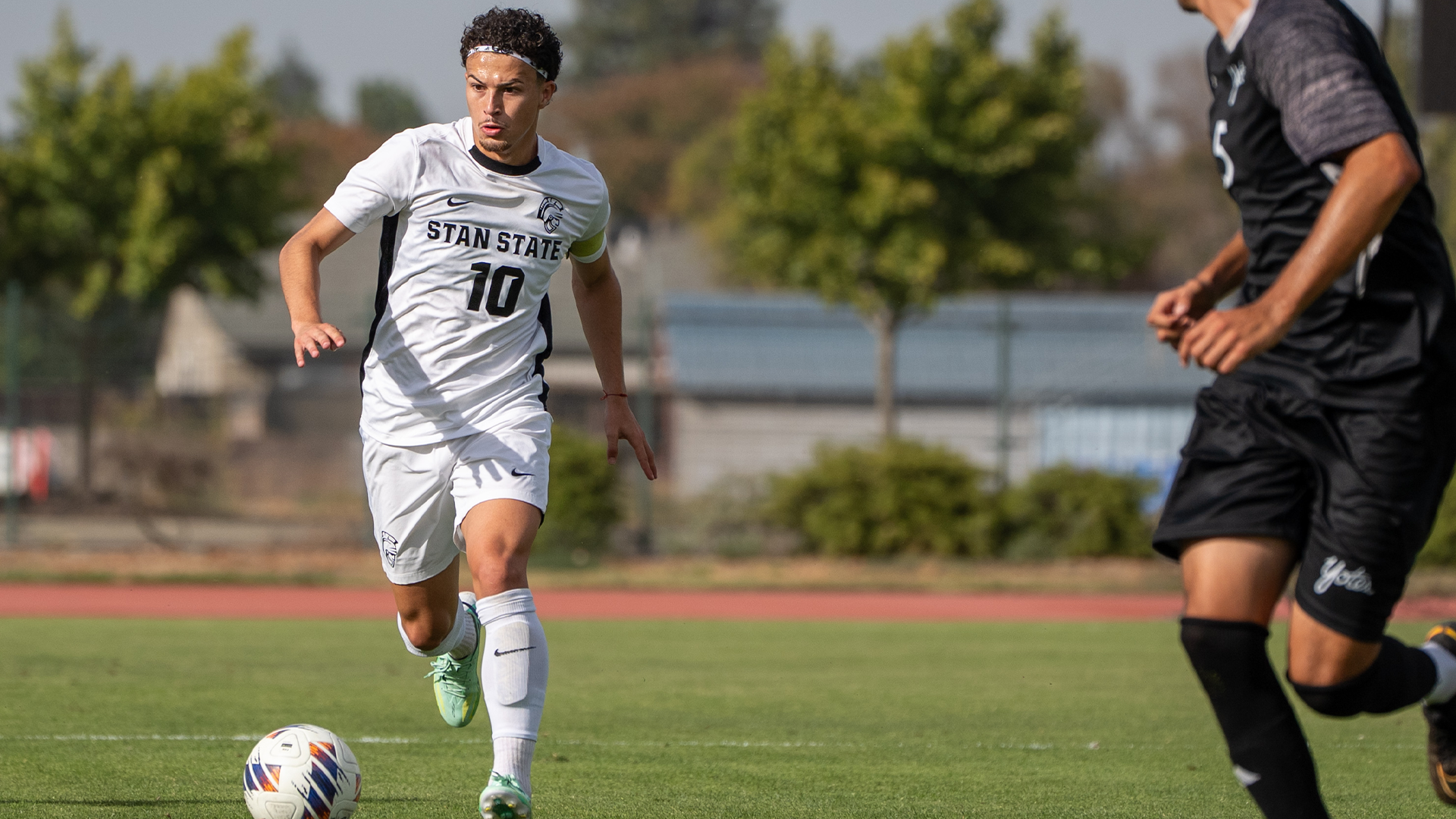 action shot of Adrian Yepez