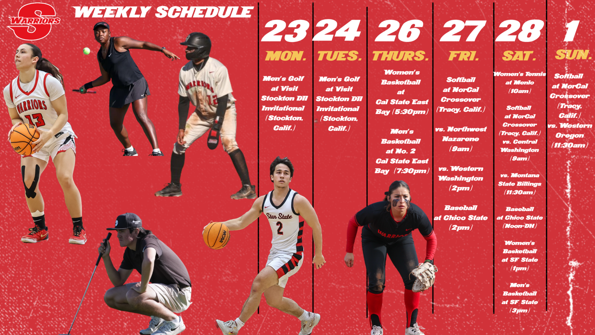 This Week in Warrior Sports