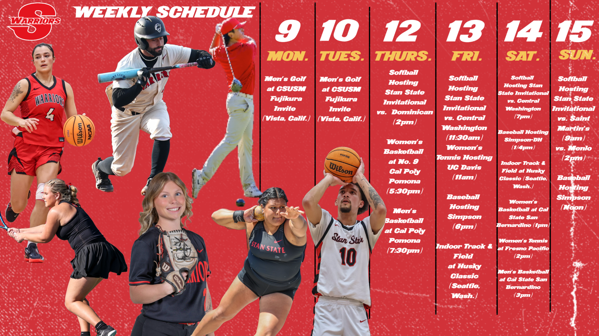 This Week in Warrior Sports