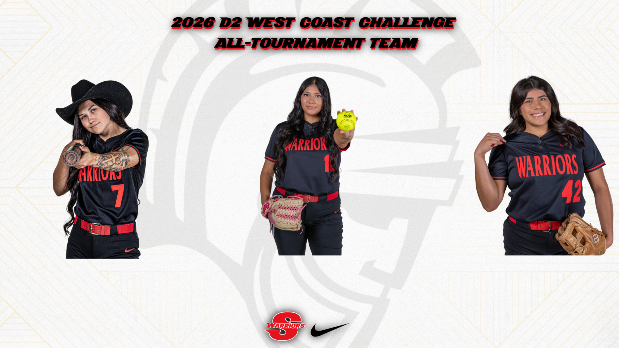 Three Warriors Named to All-Tourney Team