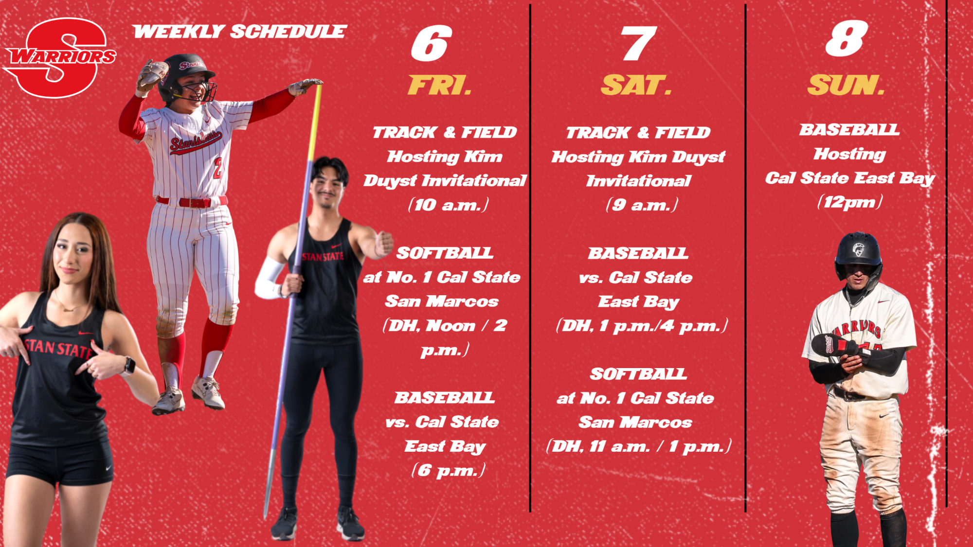 This Week In Warrior Sports