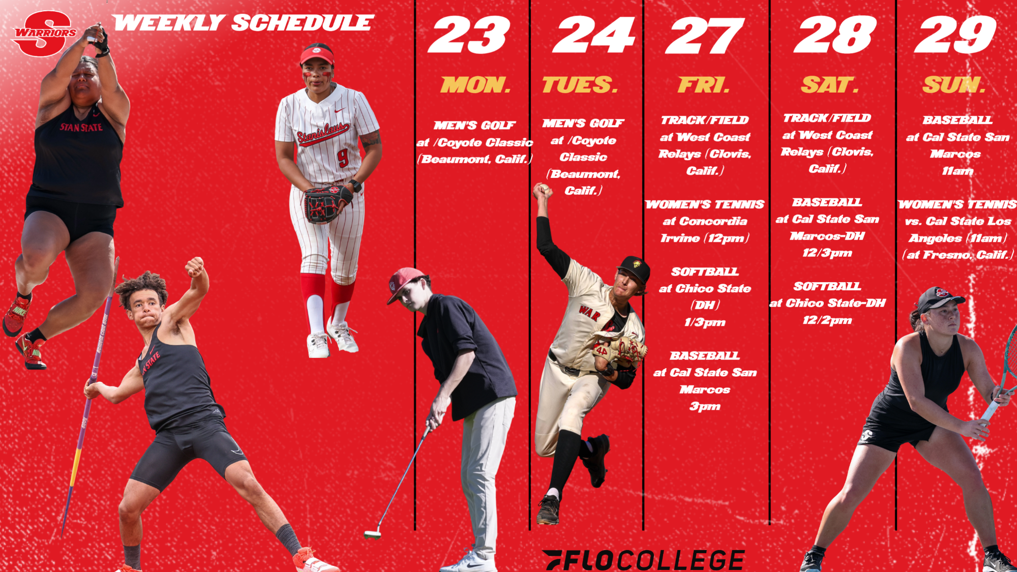 This Week in Warrior Sports