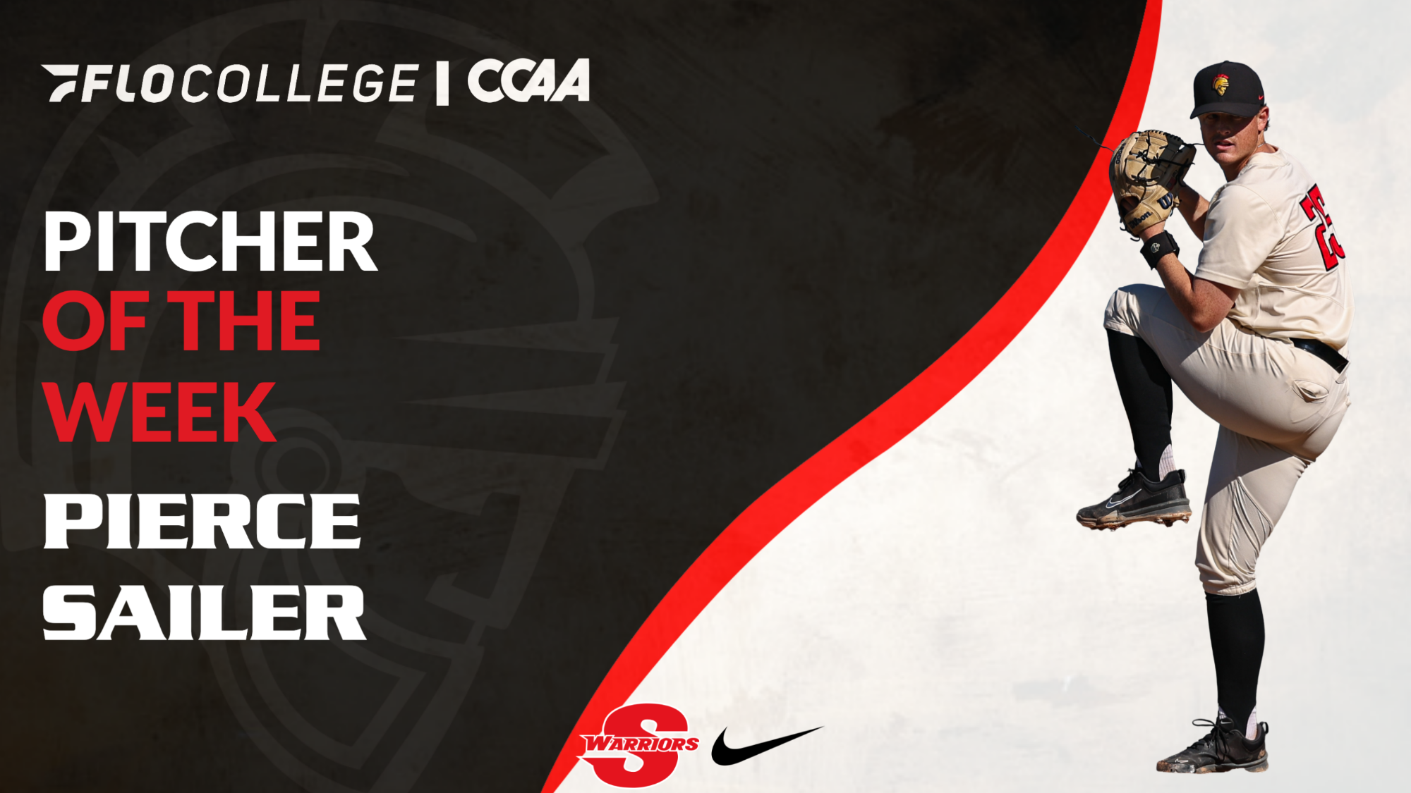 Pierce Sailer FloCollege/CCAA Baseball Pitcher of the Week
