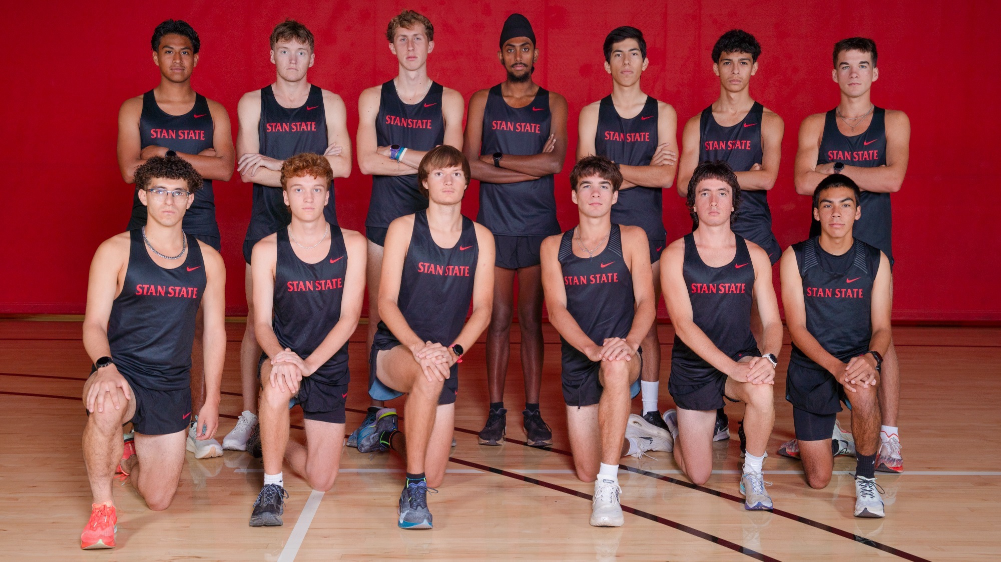 2026 Stan State Men's Cross Country Team Photo