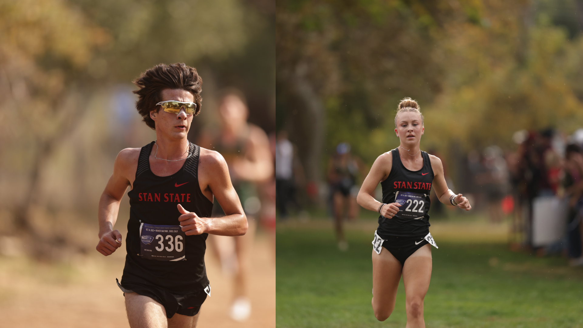 Action shots of Mason Oliveira and Annie Wild from last year