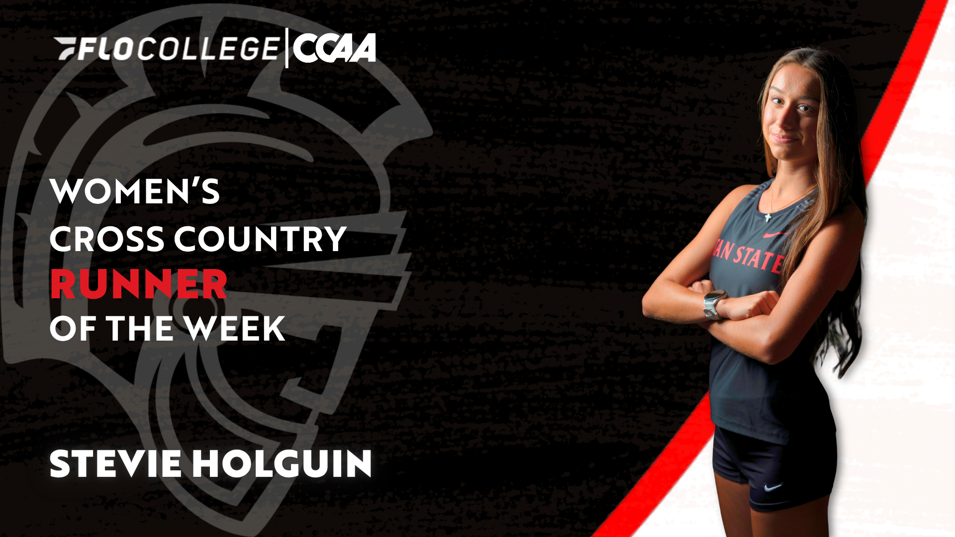 photo of Stevie Holguin Two-Time FloCollege/CCAA Runner of the Week