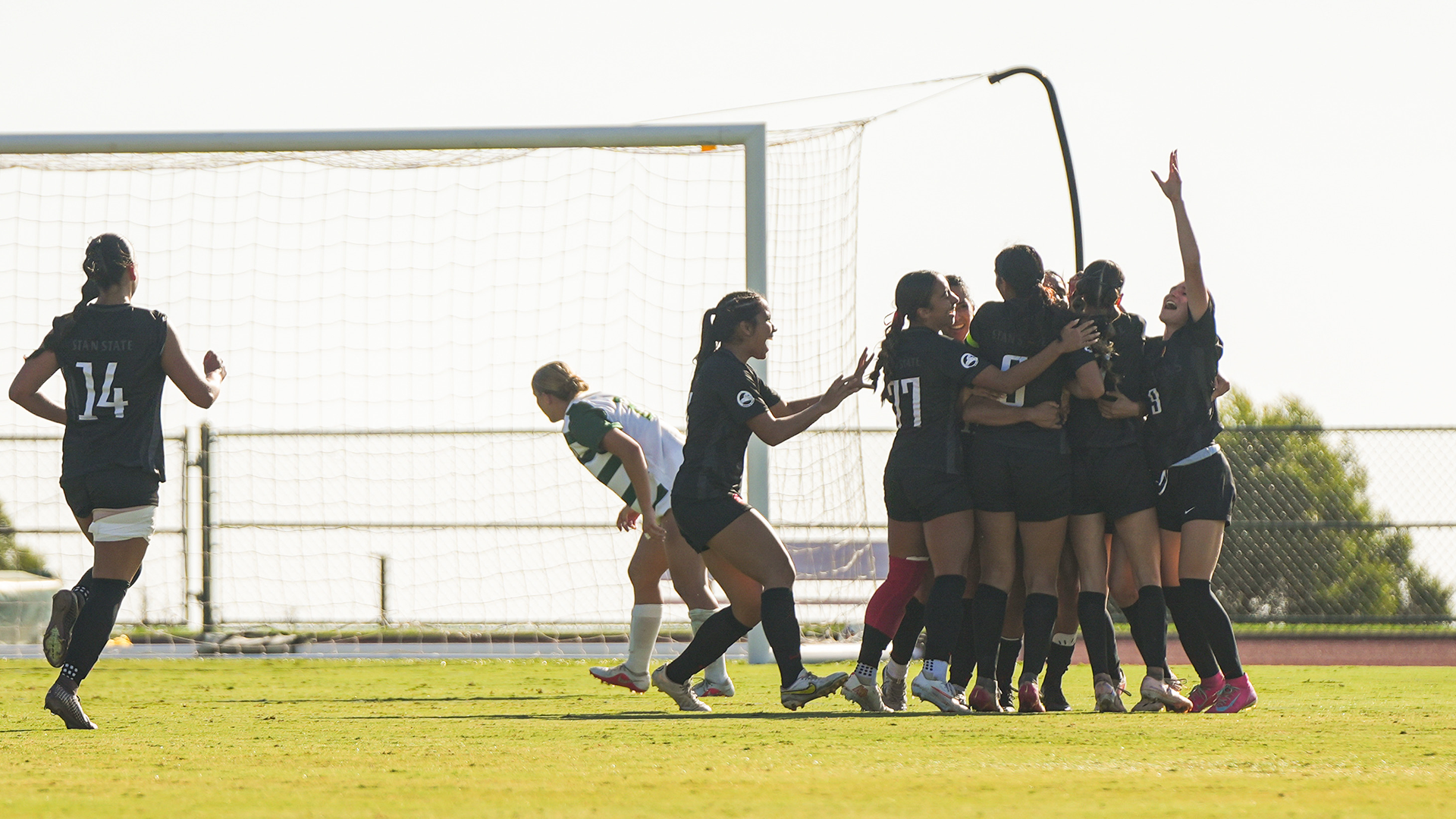 Celebration of a Goal Scored by Aliah Avila