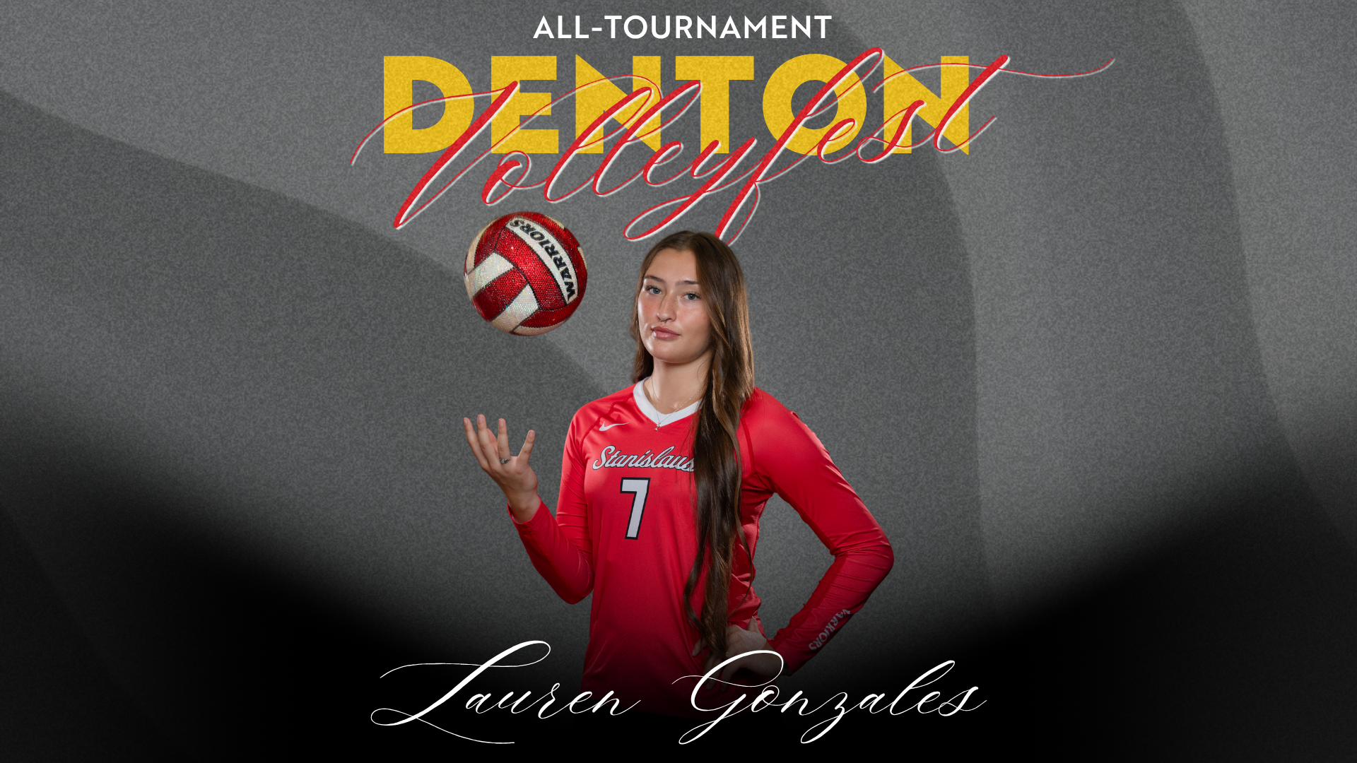 Lauren Gonzales All-Tournament at Denton VolleyFest