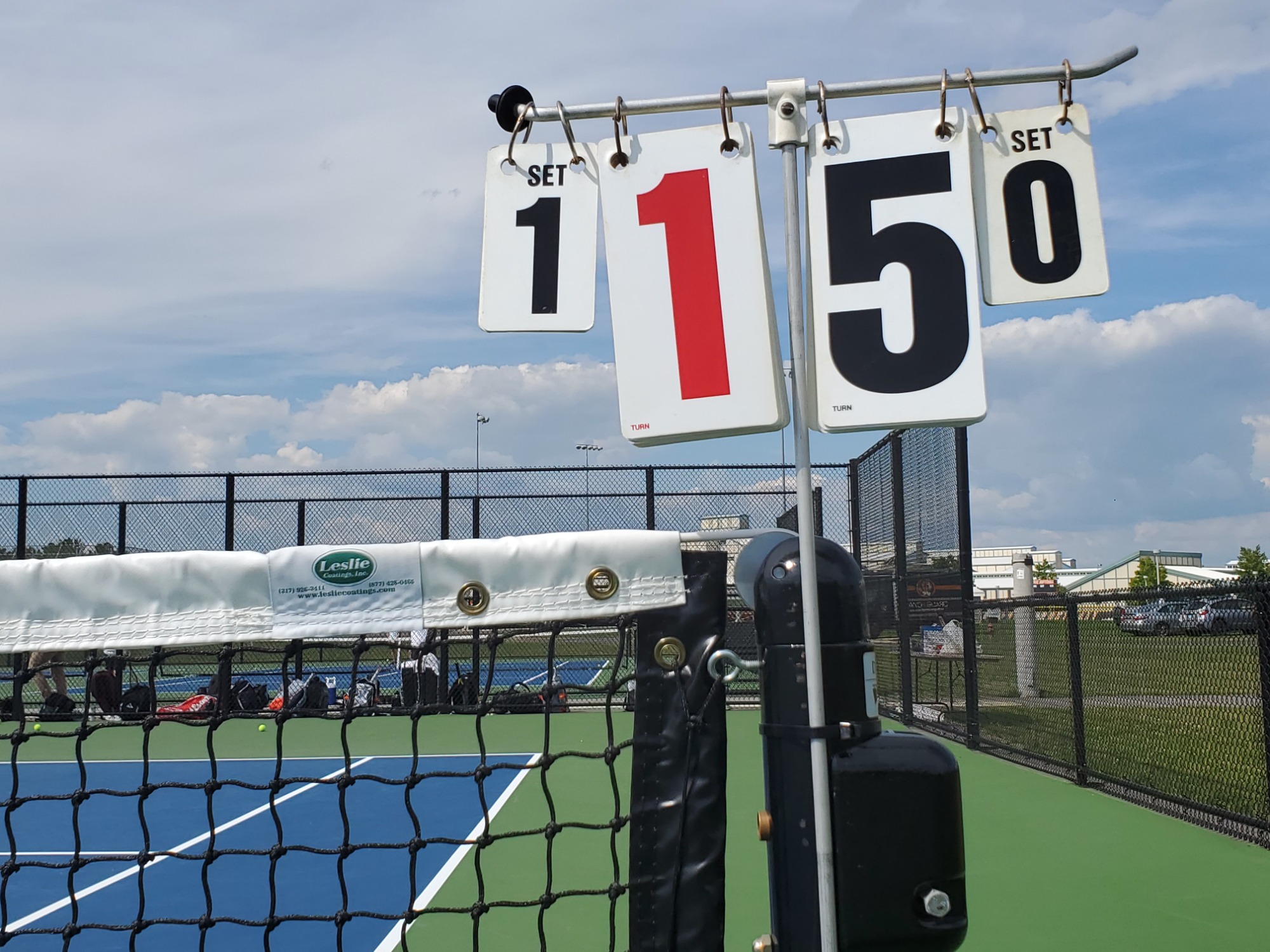 TENNIS scoreboard