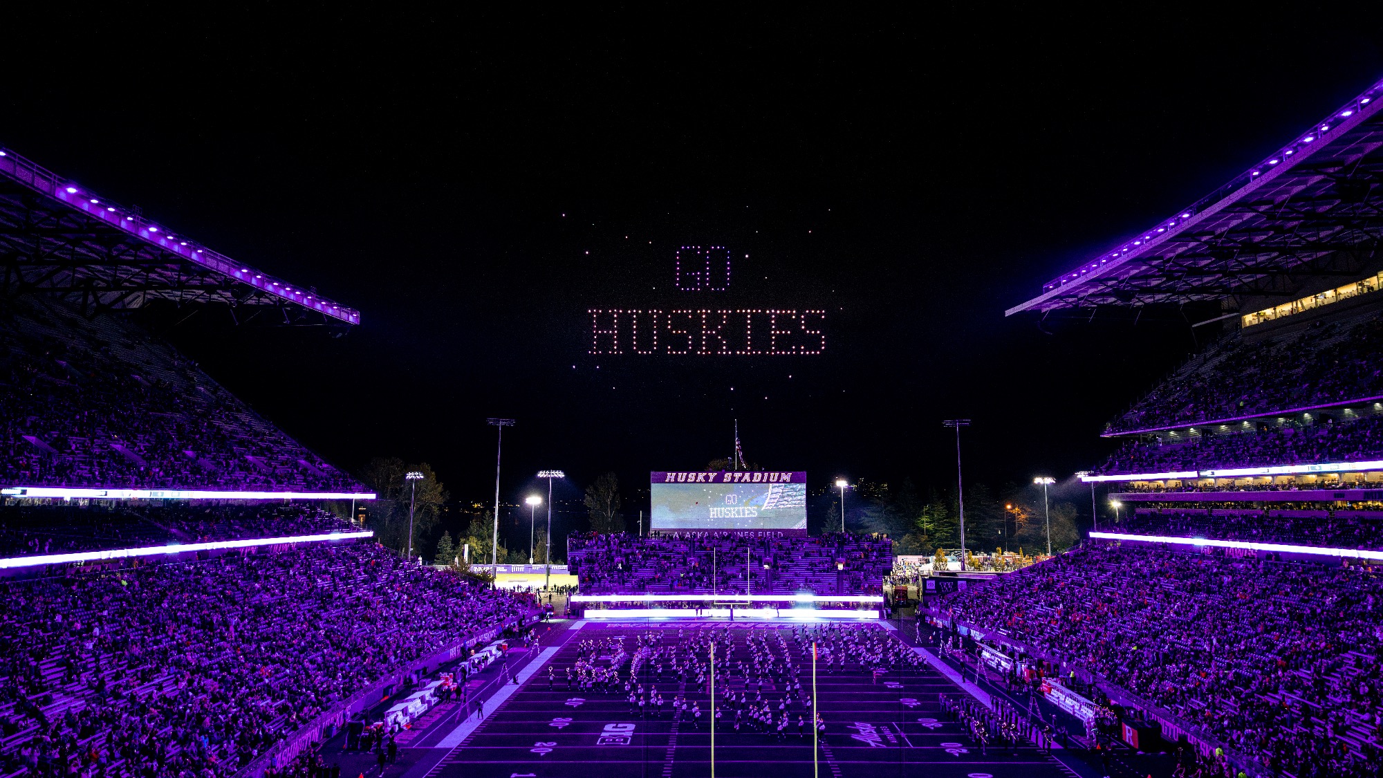 Husky fans