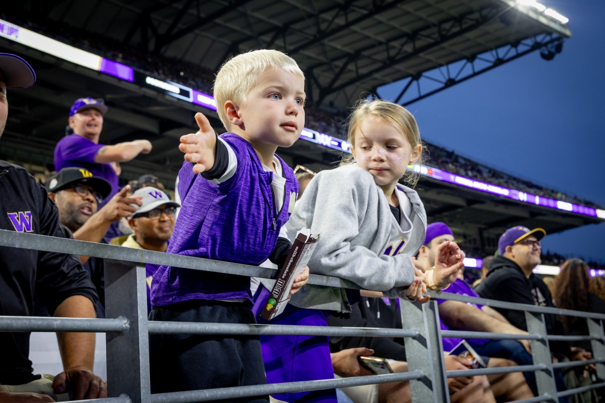 Husky fans