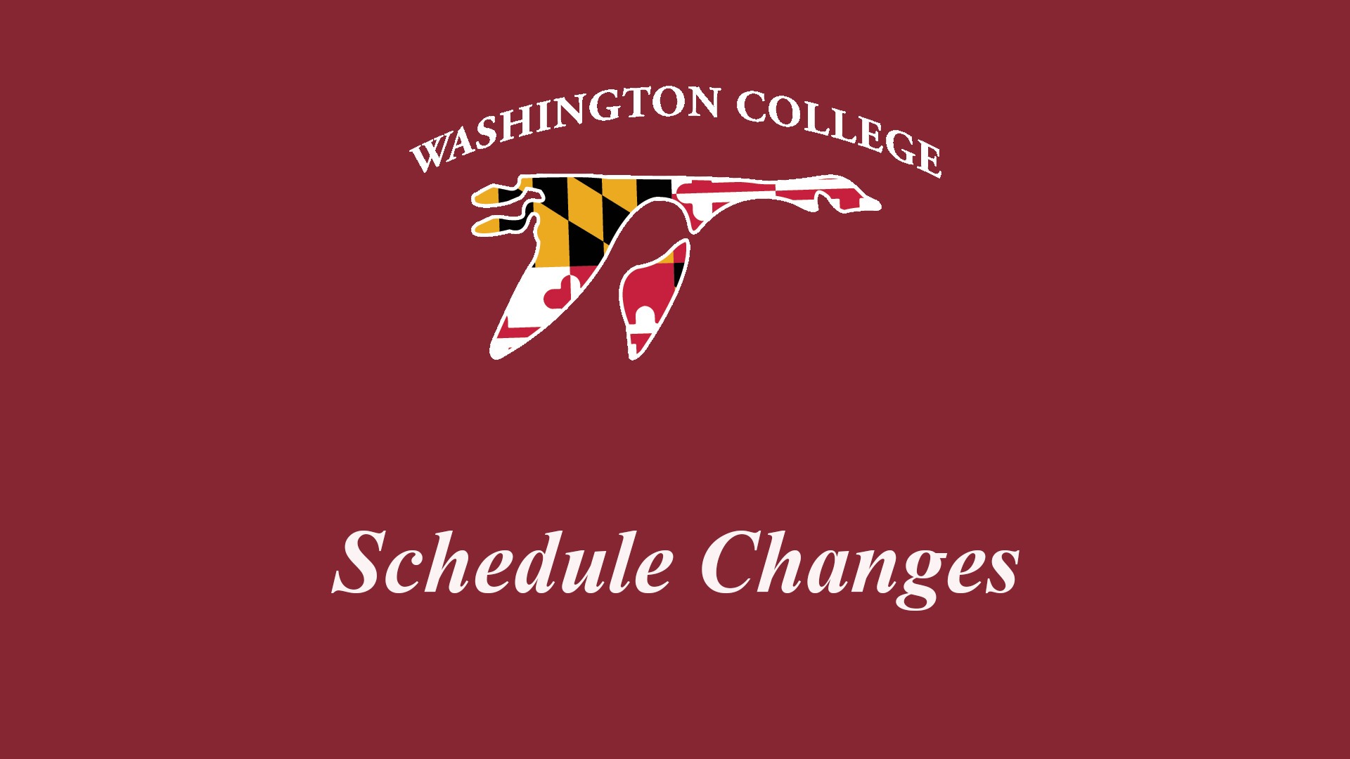 schedule changes
