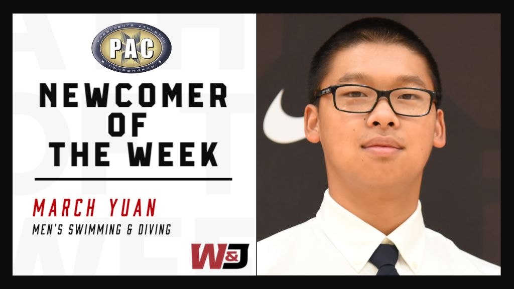 March Yuan Third Newcomer of the week honor