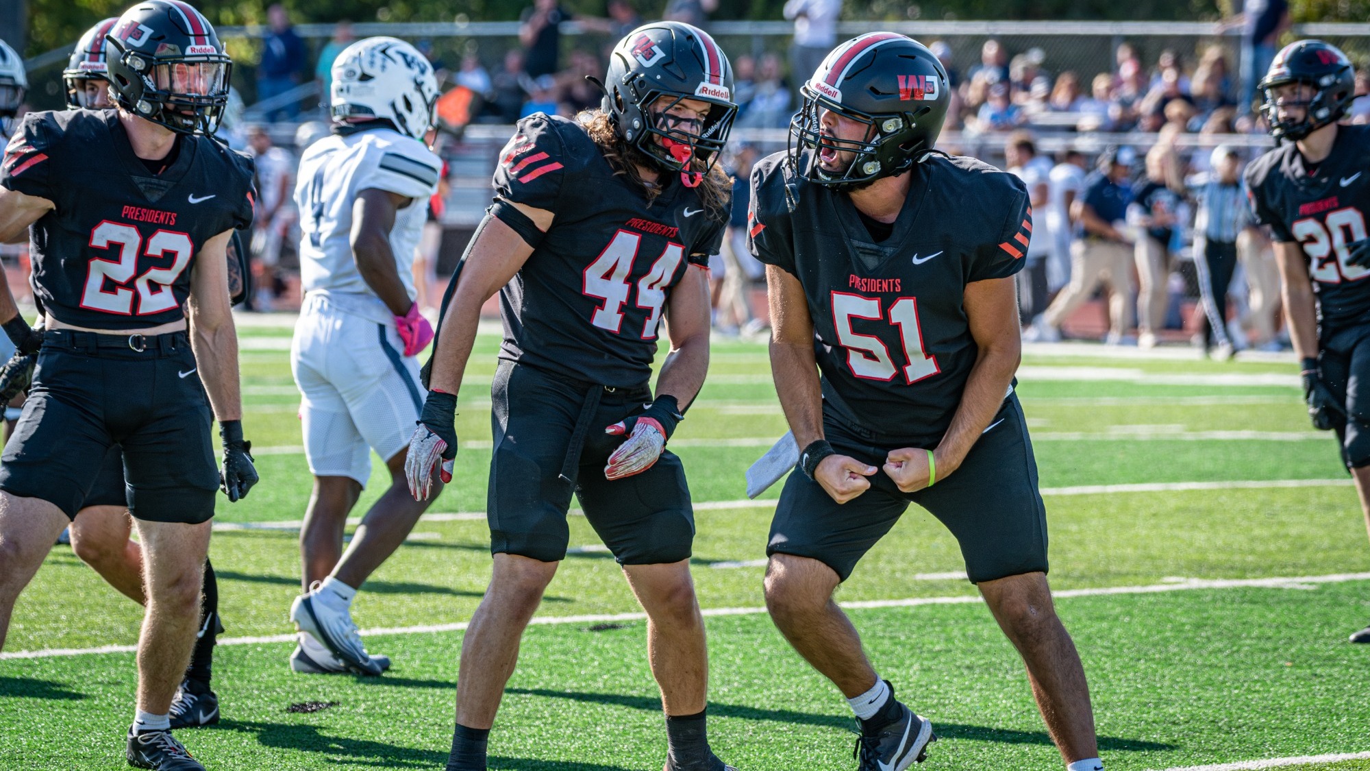 Al Magnelli celebration against Westminster 2025 HOCO