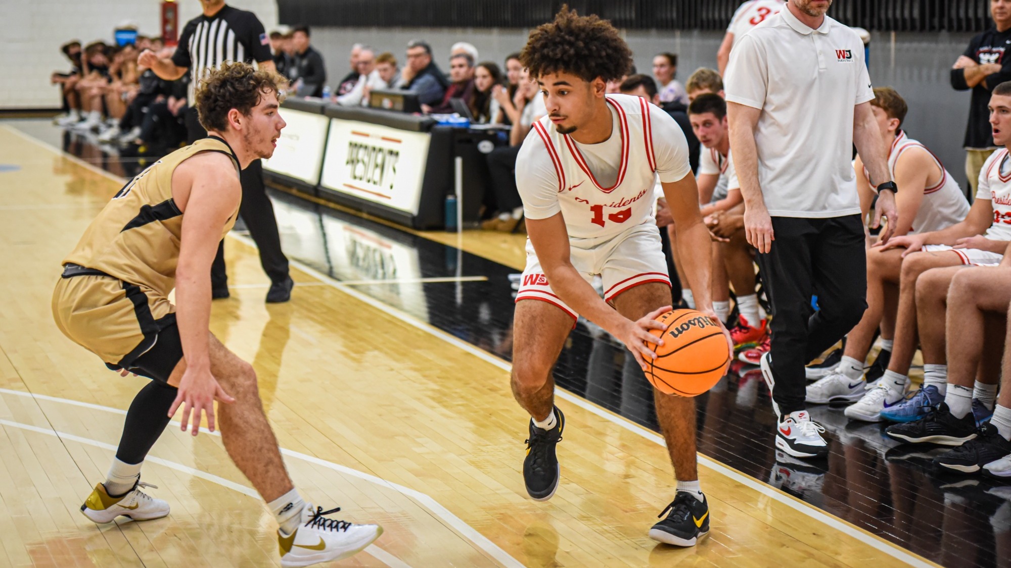 Quinton Burlenski Action Shot 2024-25 vs Geneva SR