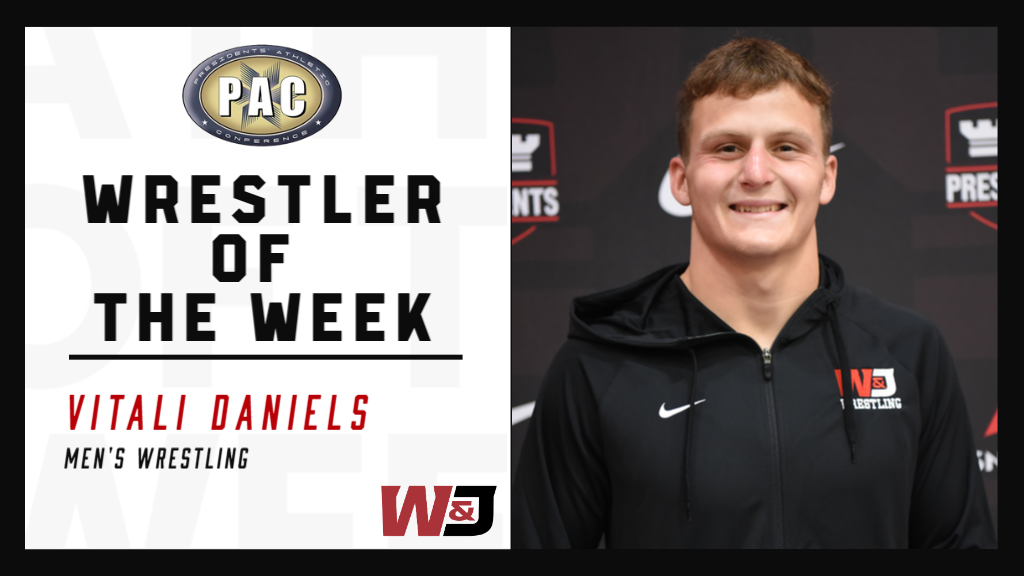 Vitali Daniels Wrestler of the Week 11/24/25