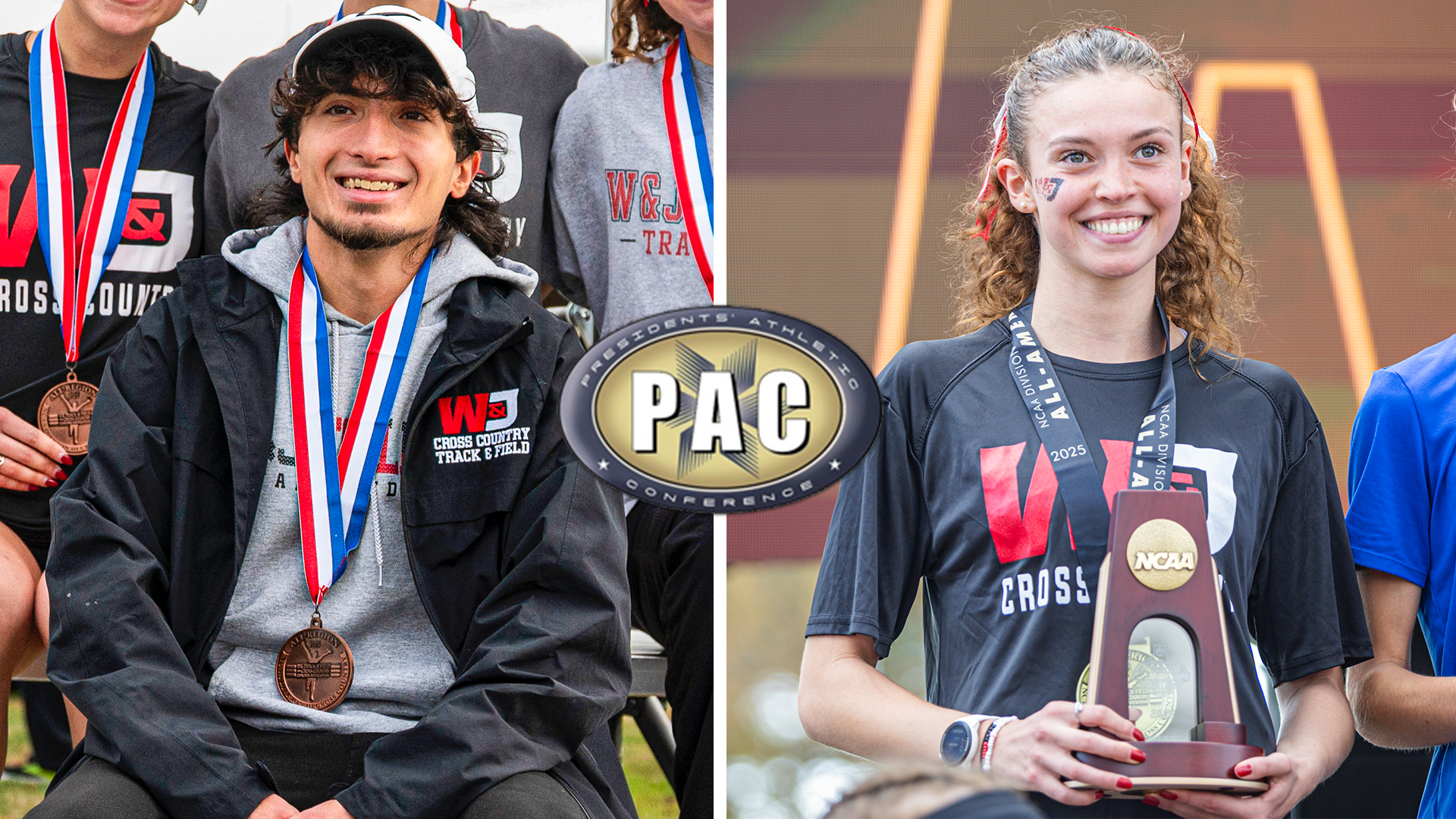 Dominic Flitcraft and Claire Anderson Named 2025 PAC Runners of the Year
