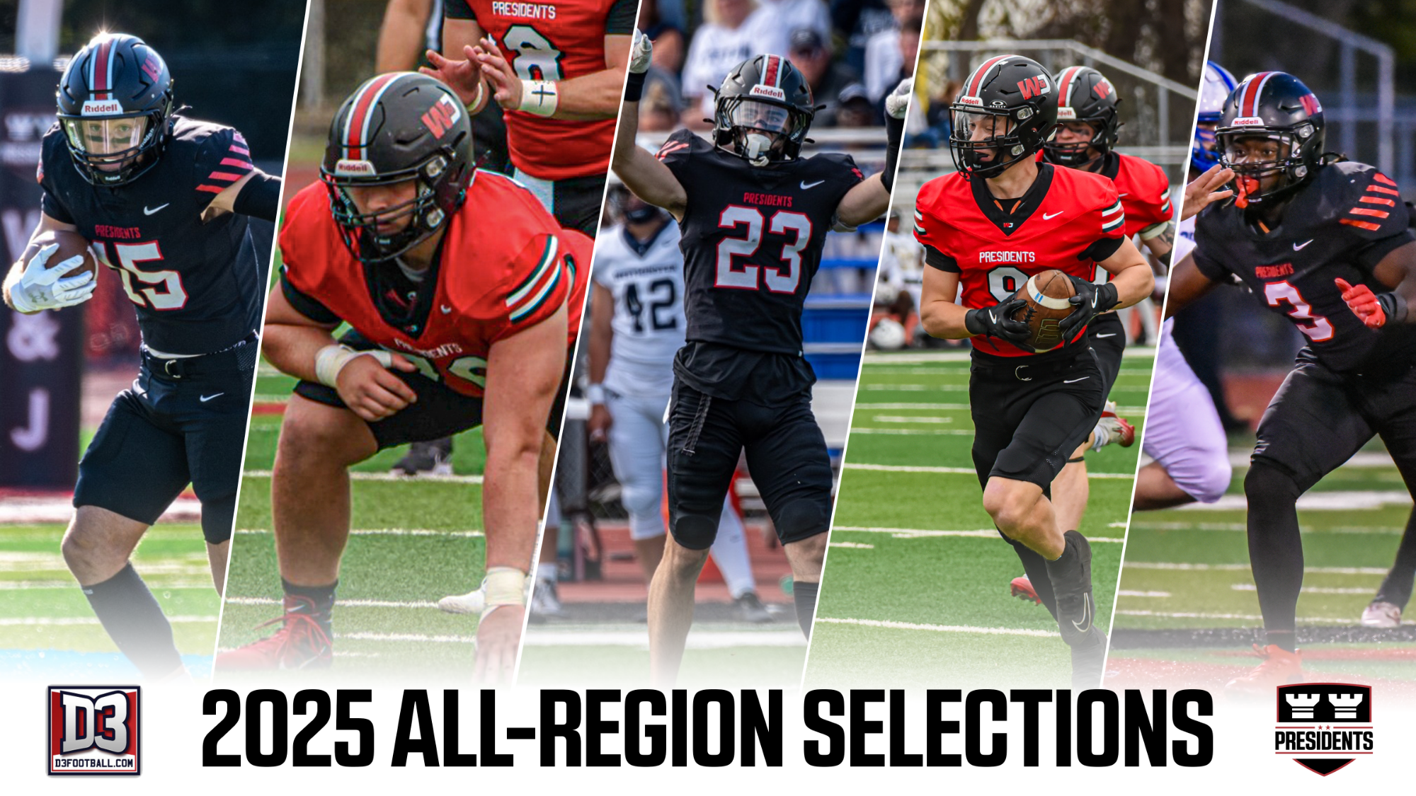 2025 D3football.com All-Region Selections