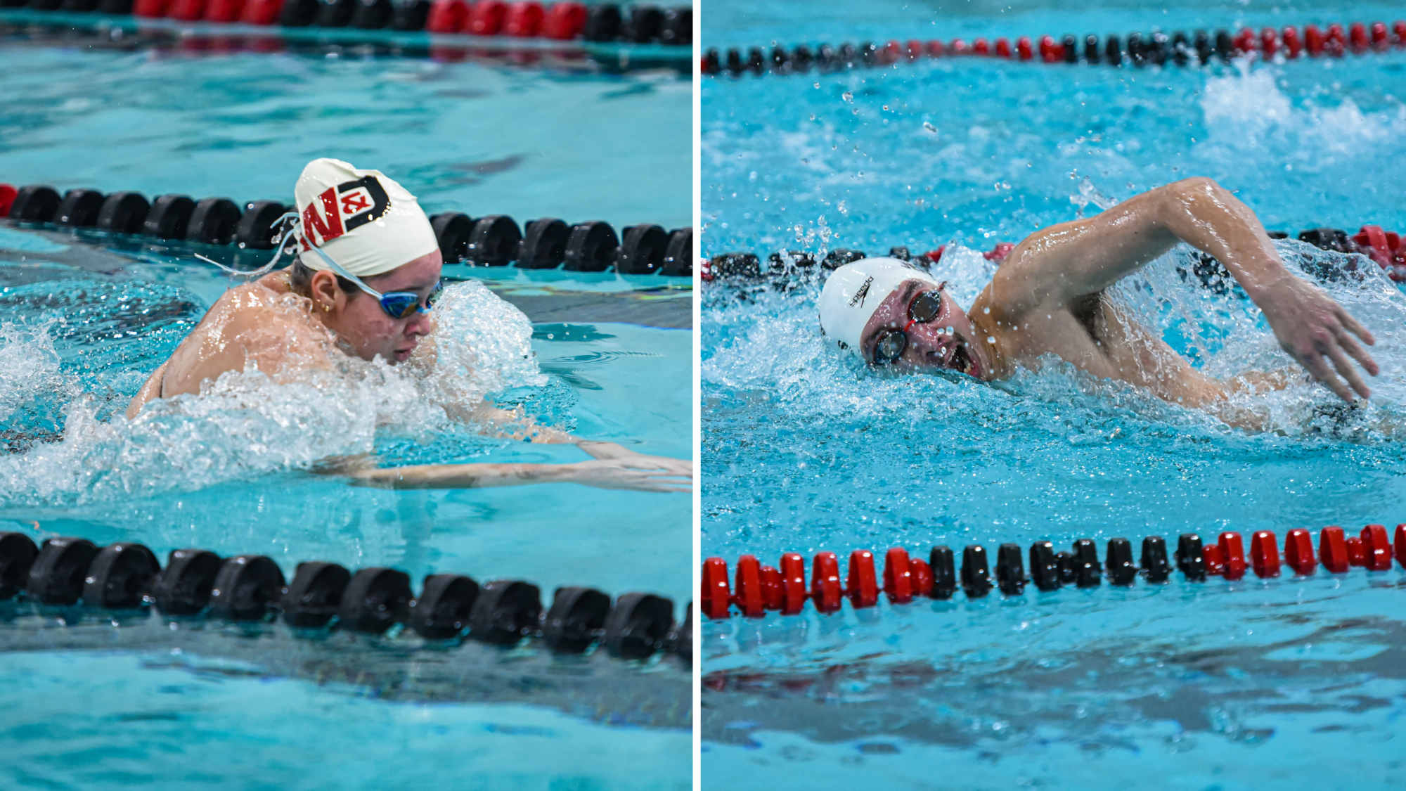 Mackenzie Caron and Daniel Jeffries against SVC 2025-26 SR