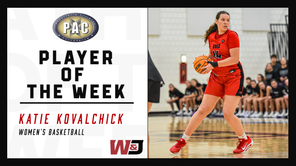 Katie Kovalchick PAC WBB Player of the Week (12/8/25)