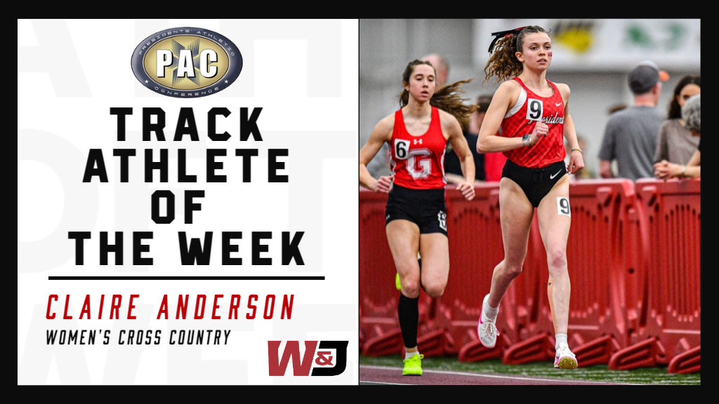 Claire Anderson ITF PAC Track Athlete of the Week