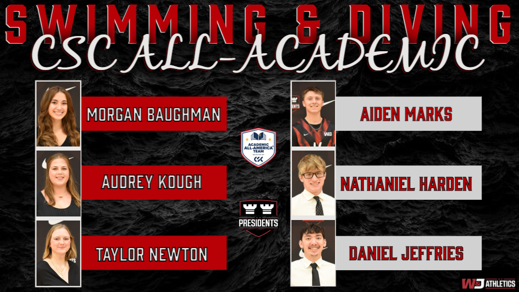CSC Swimming & Diving Graphic Academic All-District