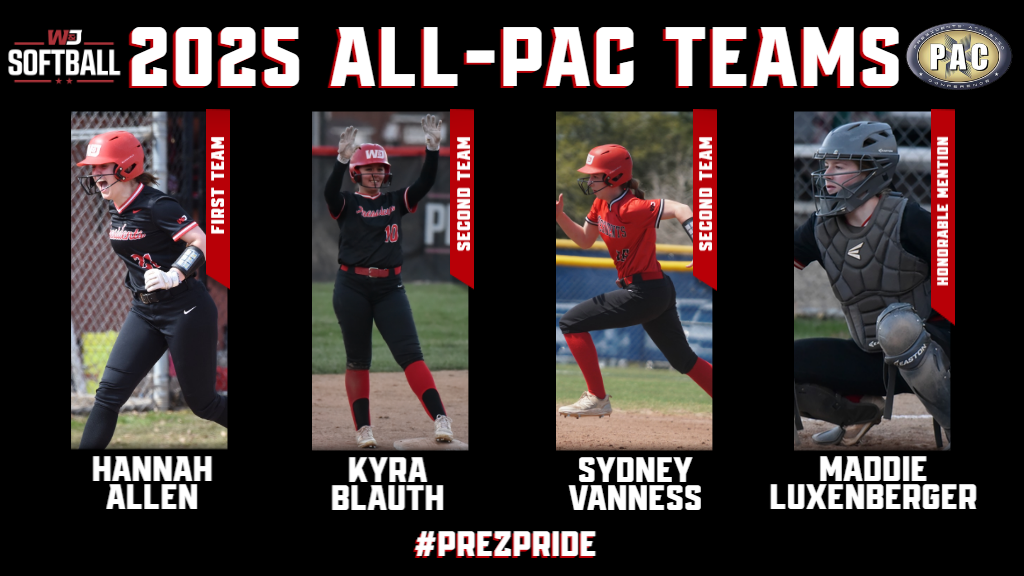 Softball All-PAC 2025 Graphic