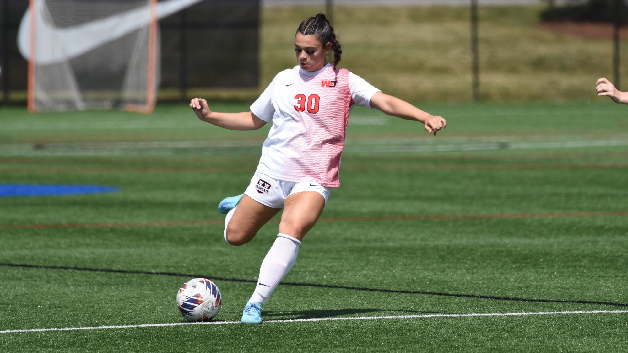 Katelyn Burley Action Shot vs Juniata