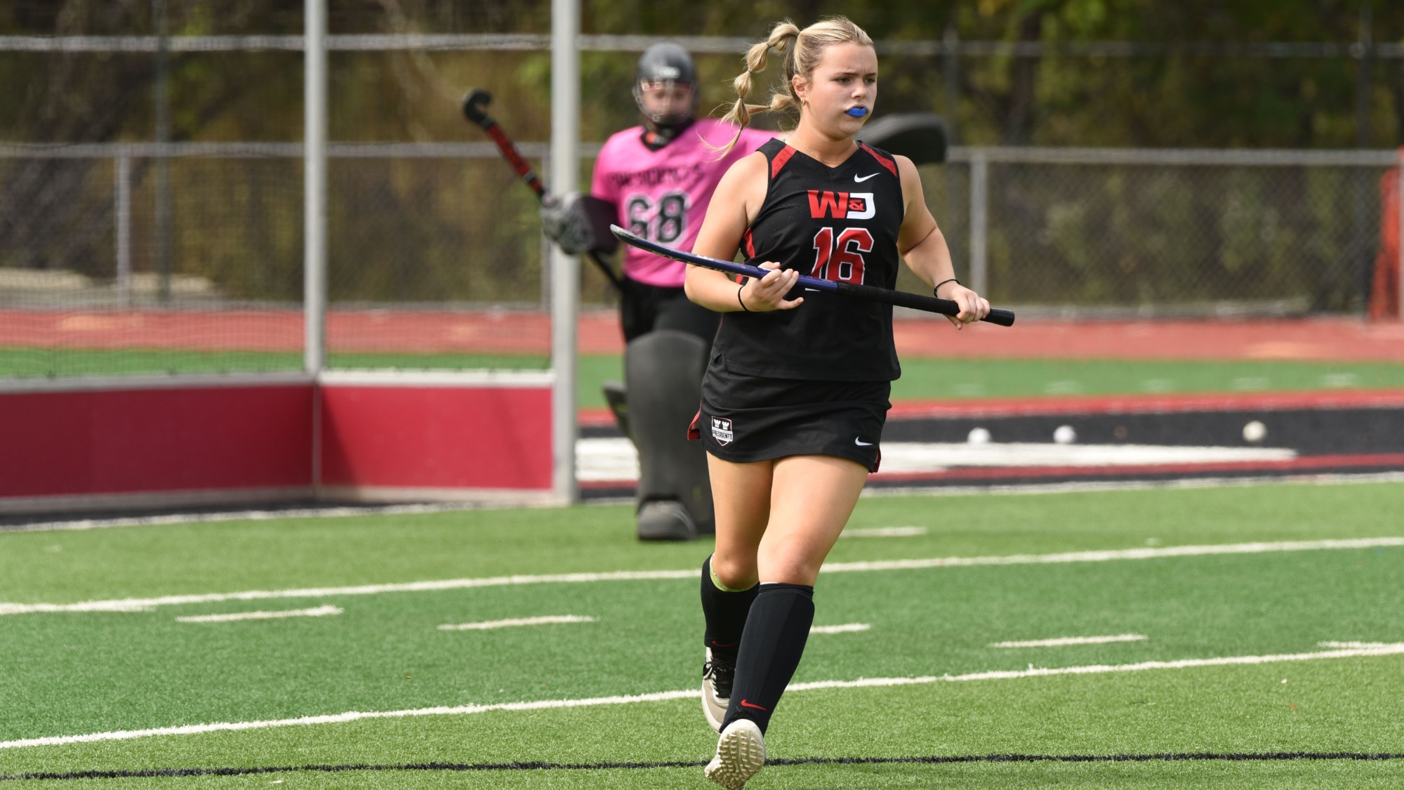 Bella Updyke in a 2025 game versus DePauw
