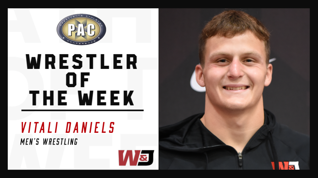 Vitali Daniels Wrestler of the Week (1/12/26)