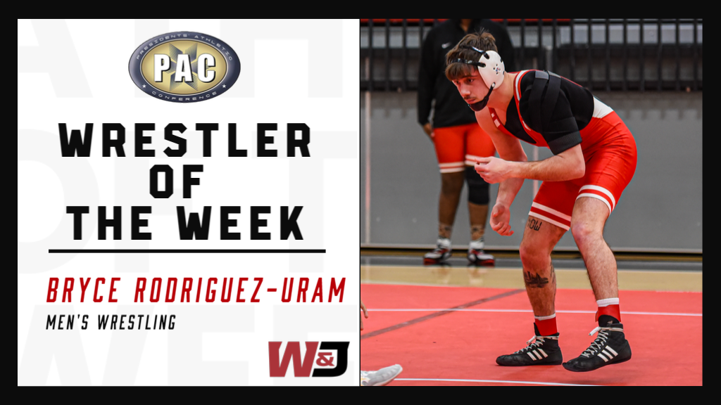 PAC Wrestler of the Week Bryce Rodriguez-Uram 1/19/26
